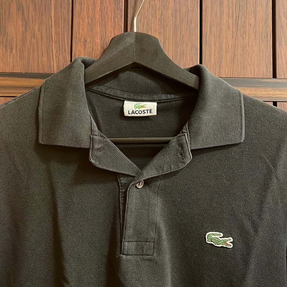 Lacoste Men’s Black Polo M
